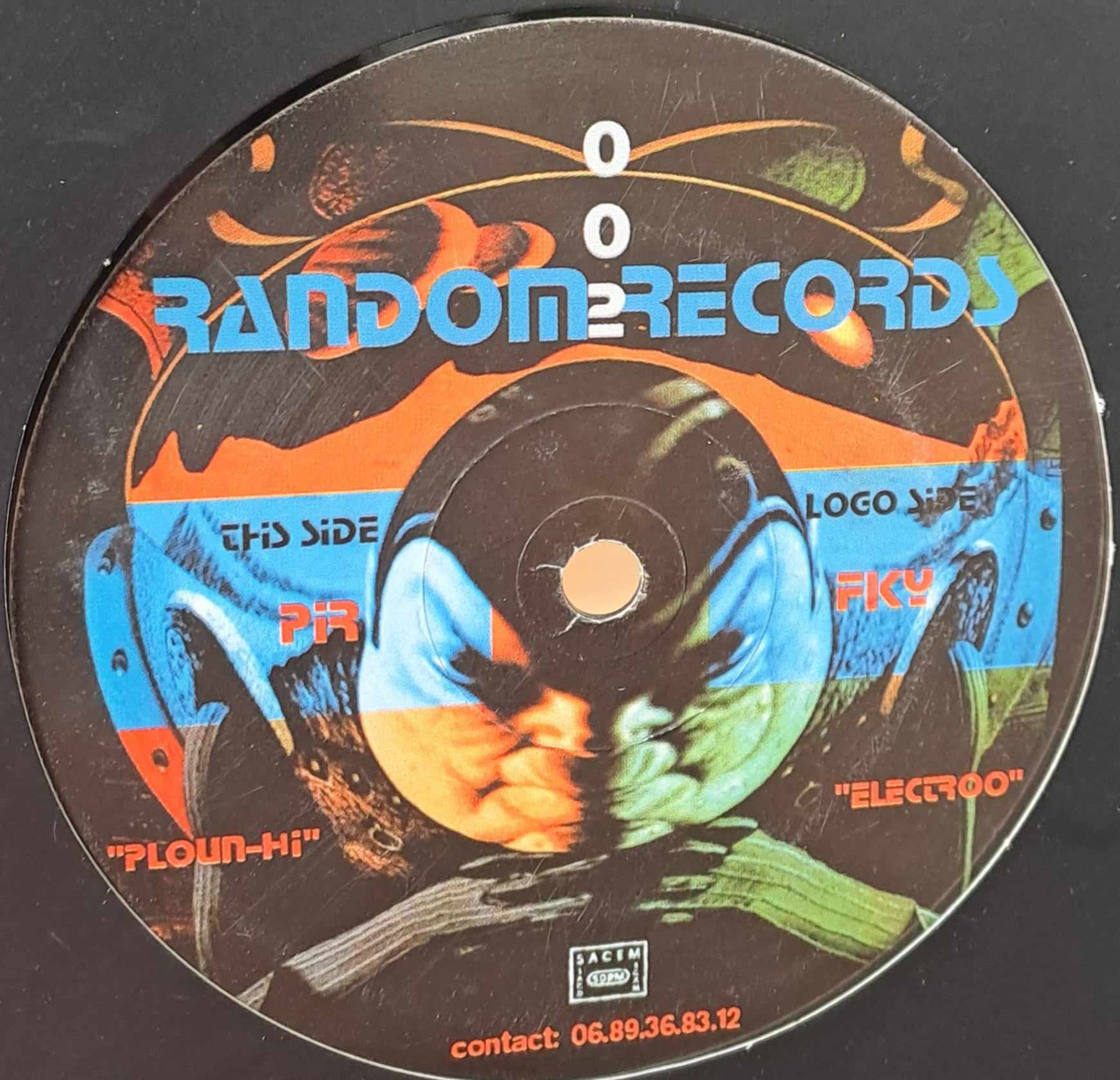 Random Records 002 - vinyle freetekno